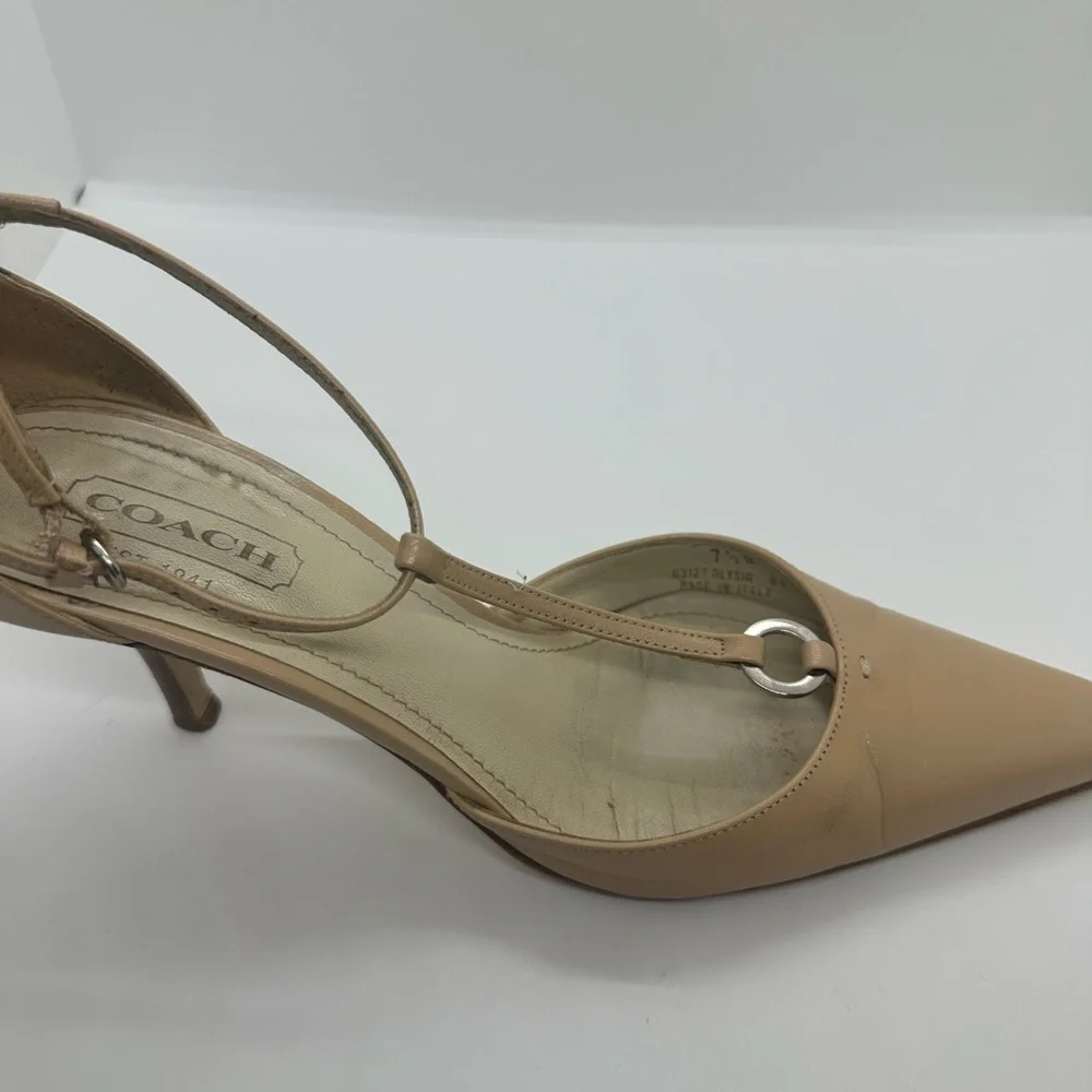 Coach A3127 Alysia Kid Leather heel - Picture 4 of 7